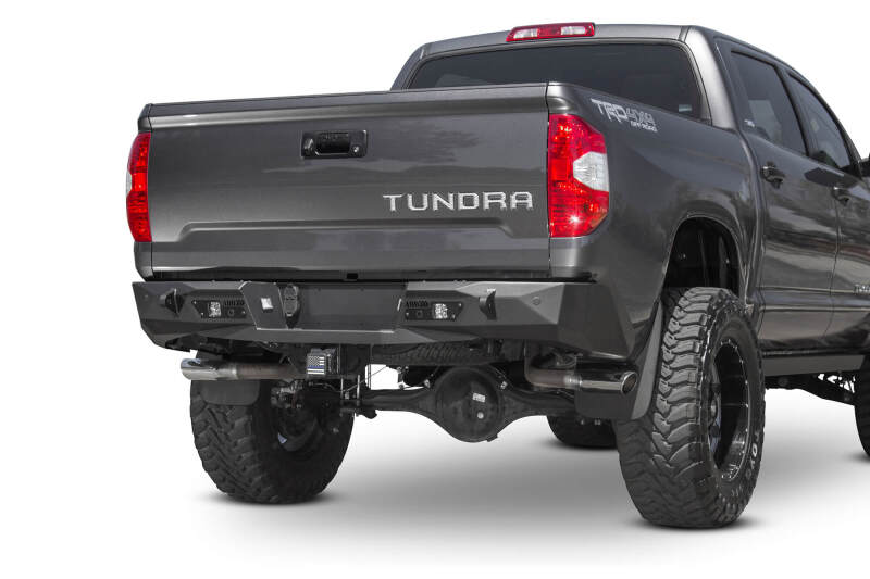 Toyota Tundra Bumper - Rear - Addictive Desert Designs - Stealth Fighter - Hammer Black - `14-`27